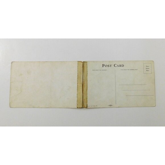 Budweiser Clydesdale Postcard Anheuser-Busch Fold-Out Vintage USA - Picture 4 of 5